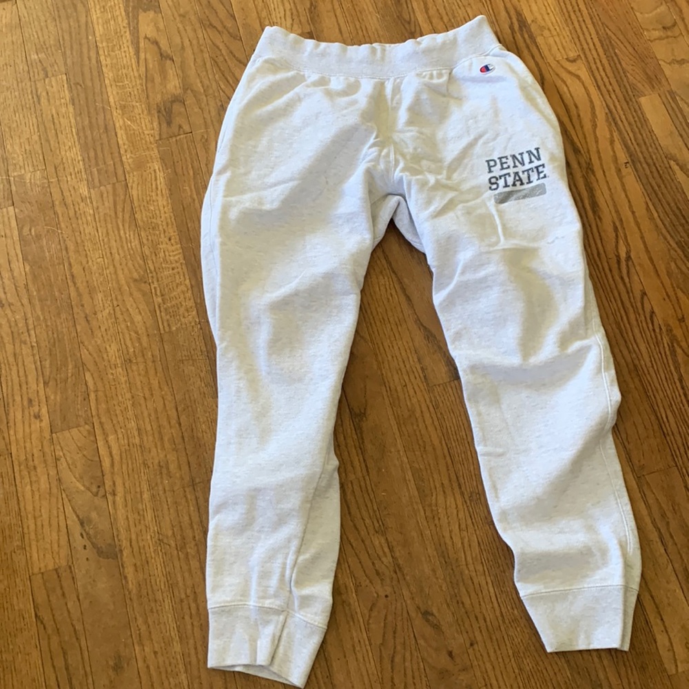 PSU joggers size large by champion EUC